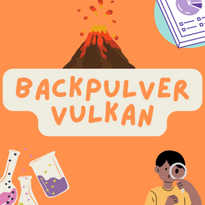 Backpulver-Vulkan